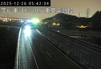 國道6號(舊正交流道到東草屯交流道)