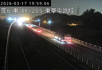 國道6號(舊正交流道到東草屯交流道)