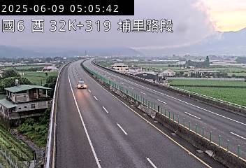 國道六號32K-319埔里交流道到愛蘭交流道