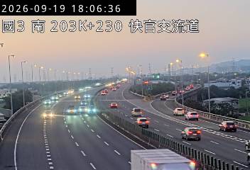 國道3號(快官交流道到烏日交流道)