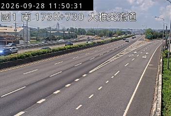 國道1號(大雅系統交流道到大雅交流道)