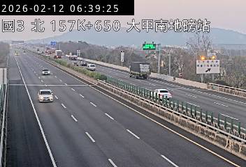 國道3號(大甲交流道到苑裡交流道, 大甲南地磅站)