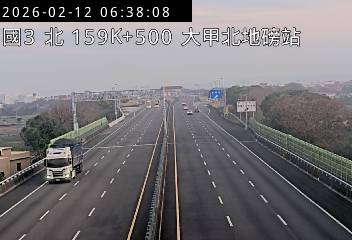 國道3號(大甲交流道到苑裡交流道, 大甲北地磅站)