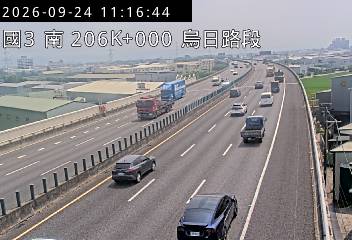 國道3號(快官交流道到烏日交流道)