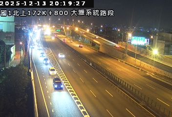 國道1號(大雅系統交流道到豐原交流道)