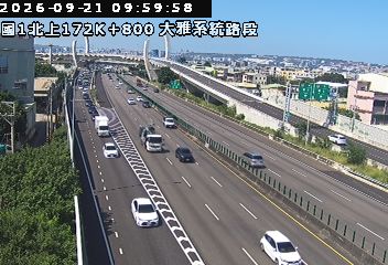 國道1號(大雅系統交流道到豐原交流道)