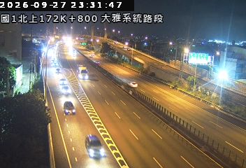 國道1號(大雅系統交流道到豐原交流道)