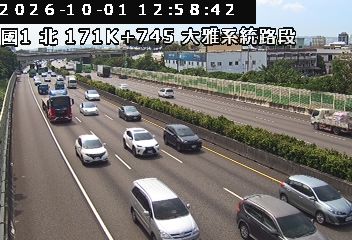 國道1號(大雅系統交流道到豐原交流道)