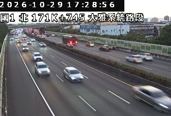 國道1號(大雅系統交流道到豐原交流道)