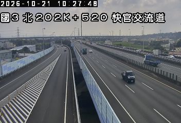 國道3號(烏日交流道到快官交流道)