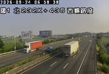 國道1號(虎尾交流道到西螺交流道)