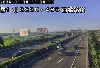 國道1號(虎尾交流道到西螺交流道)
